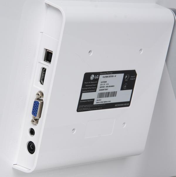 ЖК-монитор LG 23ET63V, разъемы