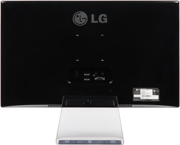 ЖК-монитор LG 24MP76HM, вид сзади ЖК-монитор LG 24MP76HM, вид сзади
