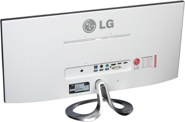 ЖК-монитор LG 29EA93, вид сзади ЖК-монитор LG 29EA93, вид сзади