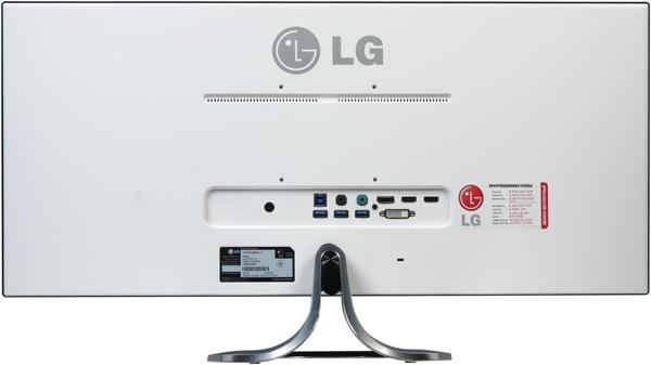 ЖК-монитор LG 29EA93, вид сзади ЖК-монитор LG 29EA93, вид сзади