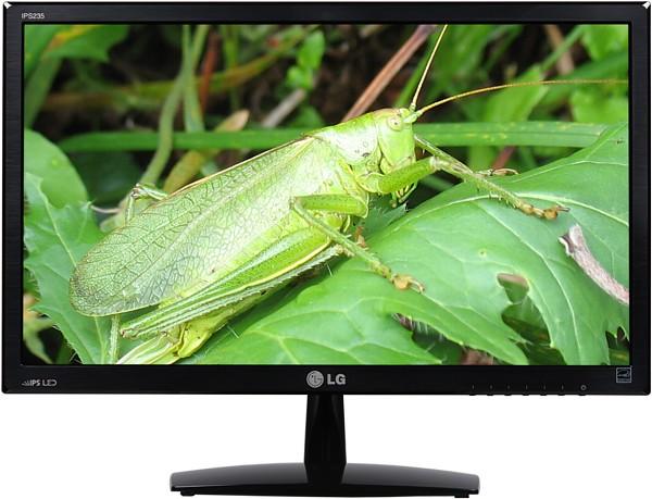 ЖК-монитор LG IPS235T, вид спереди ЖК-монитор LG IPS235T, вид спереди
