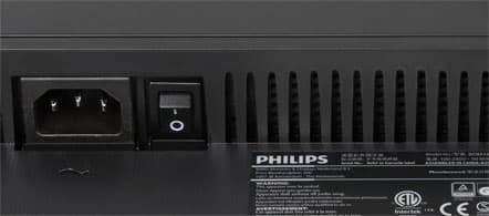 ЖК-монитор Philips BDM3470UP, разъемы ЖК-монитор Philips BDM3470UP, разъемы