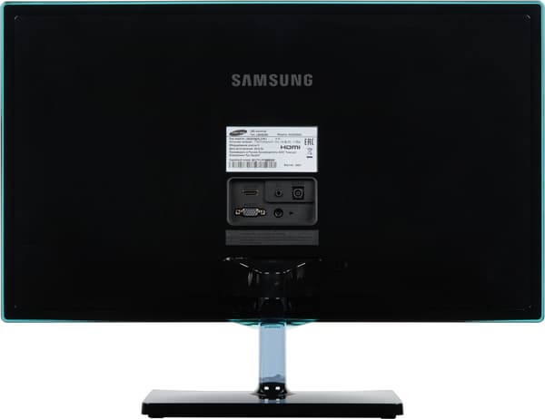 ЖК-монитор Samsung S24D390HL, вид сзади ЖК-монитор Samsung S24D390HL, вид сзади