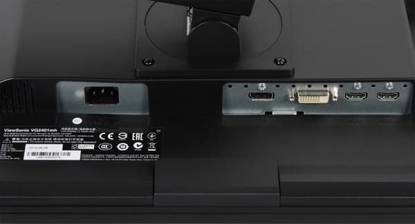 ЖК-монитор ViewSonic VG2401mh, разъемы ЖК-монитор ViewSonic VG2401mh, разъемы