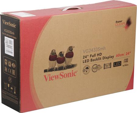 ЖК-монитор ViewSonic VG2433Smh, коробка ЖК-монитор ViewSonic VG2433Smh, коробка