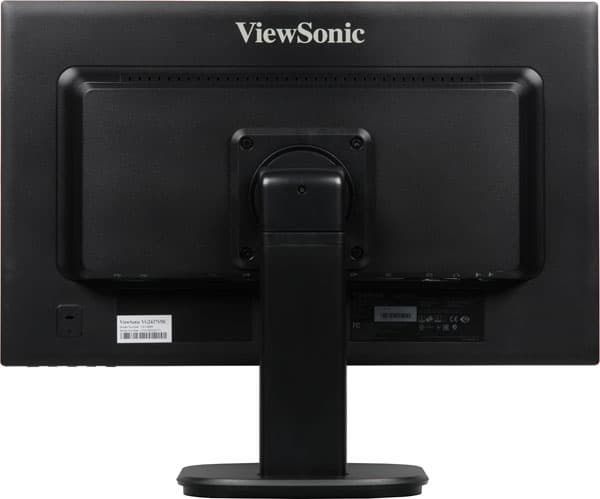 ЖК-монитор ViewSonic VG2437Smc, вид сзади ЖК-монитор ViewSonic VG2437Smc, вид сзади