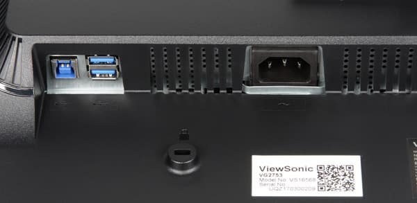 ЖК-монитор ViewSonic VG2753, разъемы ЖК-монитор ViewSonic VG2753, разъемы
