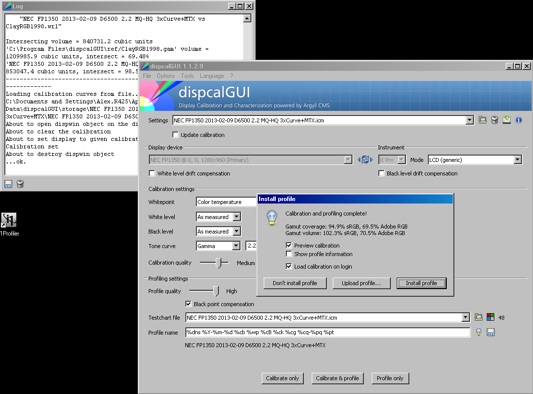 dispcalGUI dispcalGUI