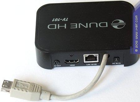 Dune HD TV-101 с дополнительным USB разъёмом Dune HD TV-101 с дополнительным USB разъёмом