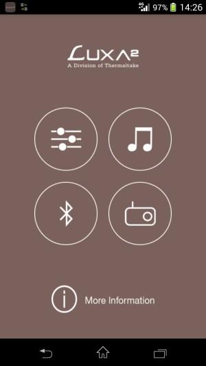 Приложение Luxa2 Groovy Audio Center