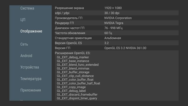 Конфигурация Nvidia Shield TV Конфигурация Nvidia Shield TV