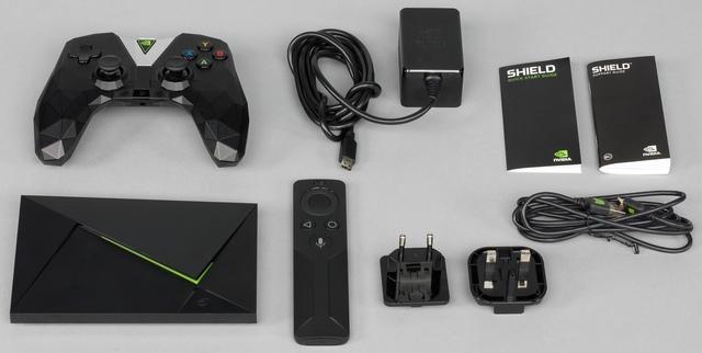 Комплект поставки Nvidia Shield TV Комплект поставки Nvidia Shield TV