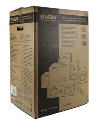 Упаковка Sven IHOO T100U Упаковка Sven IHOO T100U