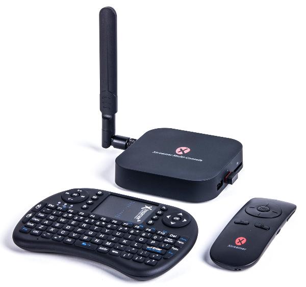 Внешний вид Xtreamer Multi-Console и пультов управления Внешний вид Xtreamer Multi-Console и пультов управления