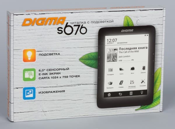 Электронная книга Digma S676