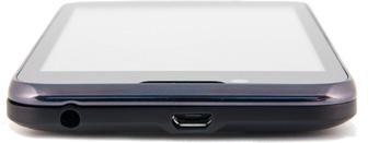 Верхний торец корпуса коммуникатора Обзор Fly IQ441. Верхний торец корпуса коммуникатора