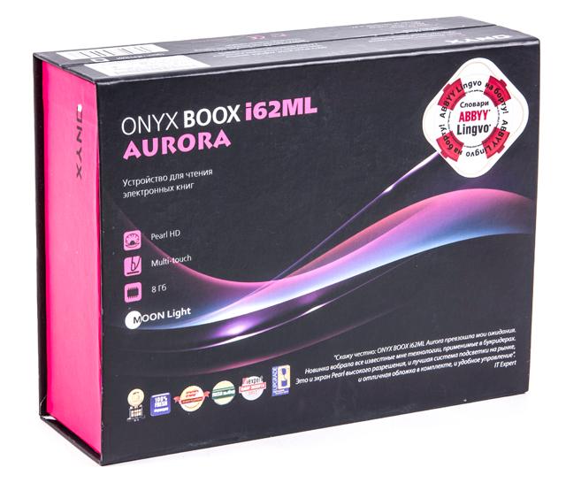 Упаковка Onyx Boox i62ML Aurora Упаковка Onyx Boox i62ML Aurora