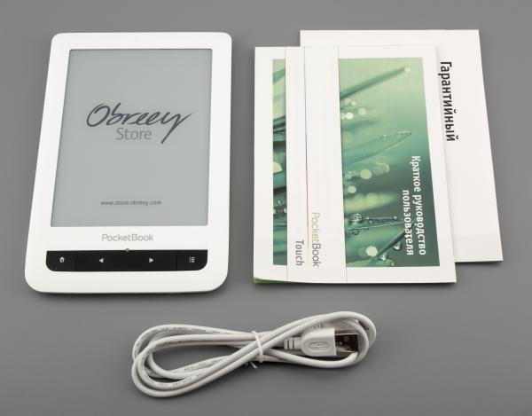 PocketBook Touch — комплектация PocketBook Touch — комплектация