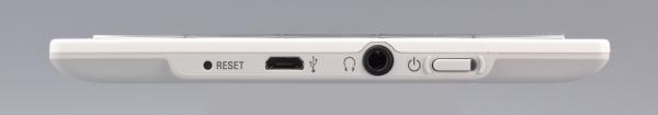 Sony Reader PRS-T1 - нижний торец Sony Reader PRS-T1 - нижний торец