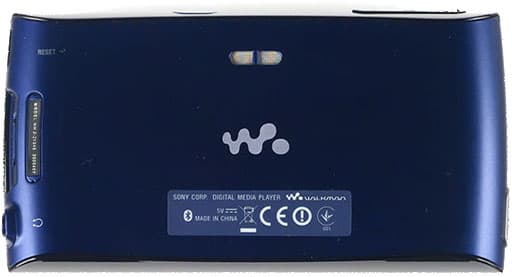 Задняя панель Обзор Обзор Sony Walkman Z. Задняя панель