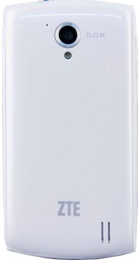 Обзор ZTE Blade+. Задняя панель коммуникатора Обзор ZTE Blade+. Задняя панель коммуникатора