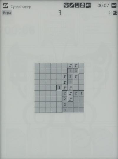 Электронная книга inch S6t, сапер