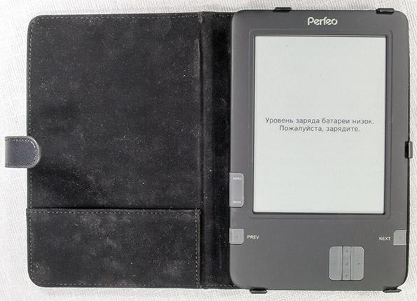 Электронная книга (читалка) Perfeo PBB-608W с экраном Pearl и Wi-Fi