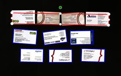 Fujitsu ScanSnap SV600, сканирование визитных карточек Fujitsu ScanSnap SV600, сканирование визитных карточек