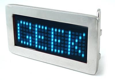 пряжка для ремня с LED-подсветкой