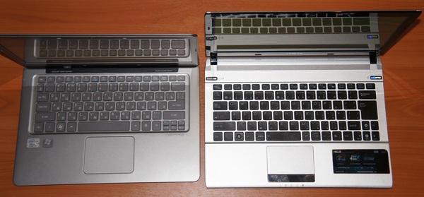 Сравнение Acer Aspire S3 с ASUS U36sd