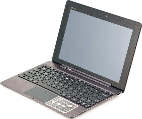 ASUS Eee Pad Transformer Prime с подключенной док-станцией