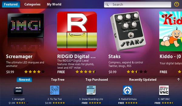 планшет RIM BlackBerry PlayBook