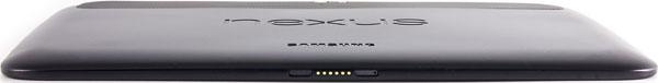 Нижняя грань Google Nexus 10