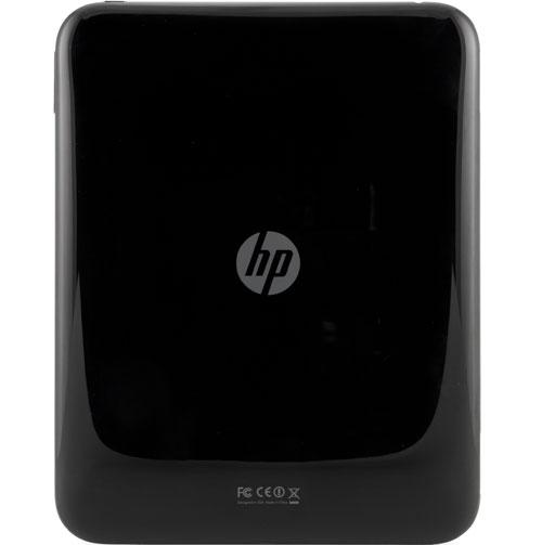Задняя сторона планшета HP TouchPad