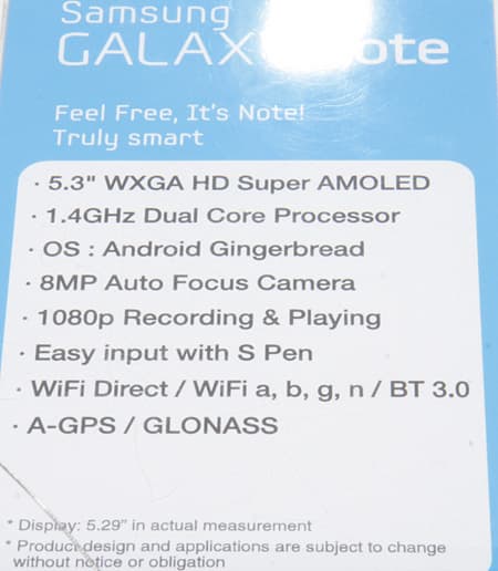 IFA 2011, Samsung Galaxy Note IFA 2011, Samsung Galaxy Note