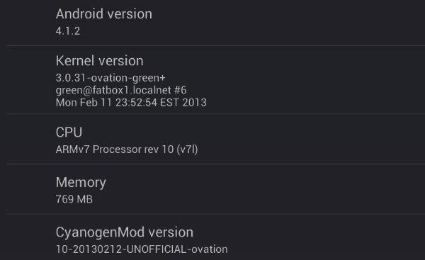 Android 4.1 на планшете Nook HD+