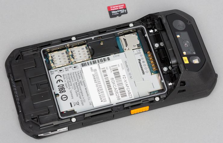 Дизайн Panasonic ToughPad FZ-N1