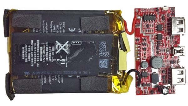 Универсальный внешний аккумулятор Top-Duos: Li-ion-ячейки Универсальный внешний аккумулятор Top-Duos: Li-ion-ячейки