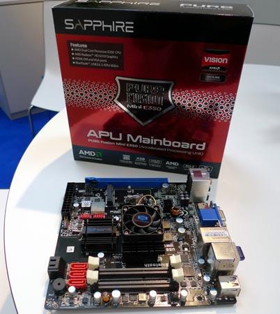 Системная плата Sapphire E350