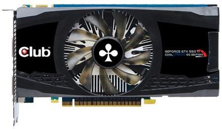 Club 3D GeForce GTX 550 Ti CoolStream OC Edition