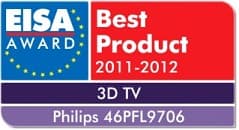 Лучший 3D-телевизор Европы 2011-2012 гг.