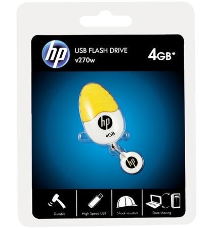 Для «флэшки» HP v270w дизайнеры выбрали необычную форму