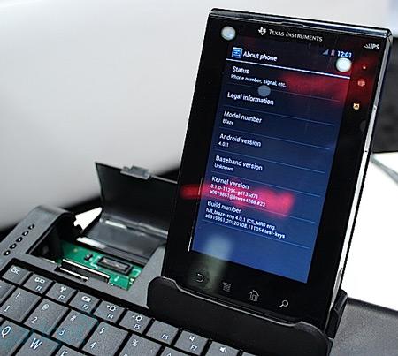 TI объединила в платформе для мобильных устройств OMAP 5 и Android 4.0
