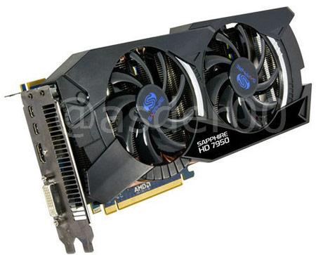 Фото дня: 3D-карт Sapphire HD 7950