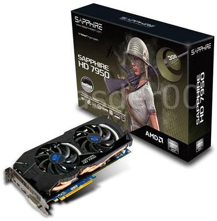 Фото дня: 3D-карт Sapphire HD 7950