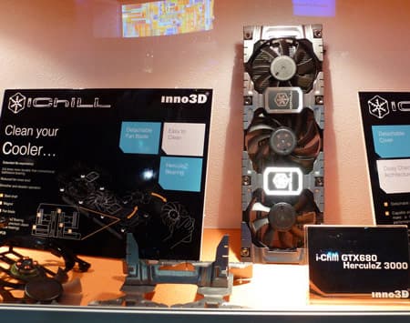 InnoVision показала беспроводное подключение мониторов и разборный кулер для 3D-карты