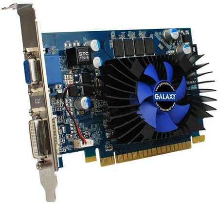 В серию Galaxy GeForce GT 600 вошли модели GeForce GT 610, GeForce GT 620 и GeForce GT 630