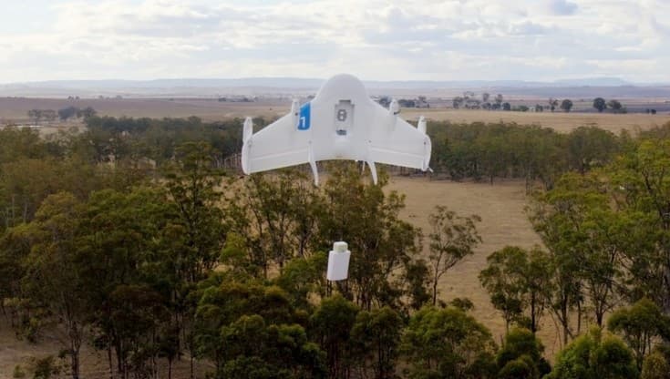 Google получила уникальное право тестировать дроны благодаря сделке с NASA