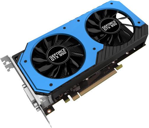 Palit GeForce GTX 950 StormX Dual