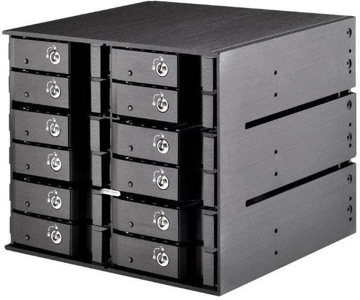 Корзины SilverStone FS202, FS208 и FS212 изготовлены из алюминиевого сплава